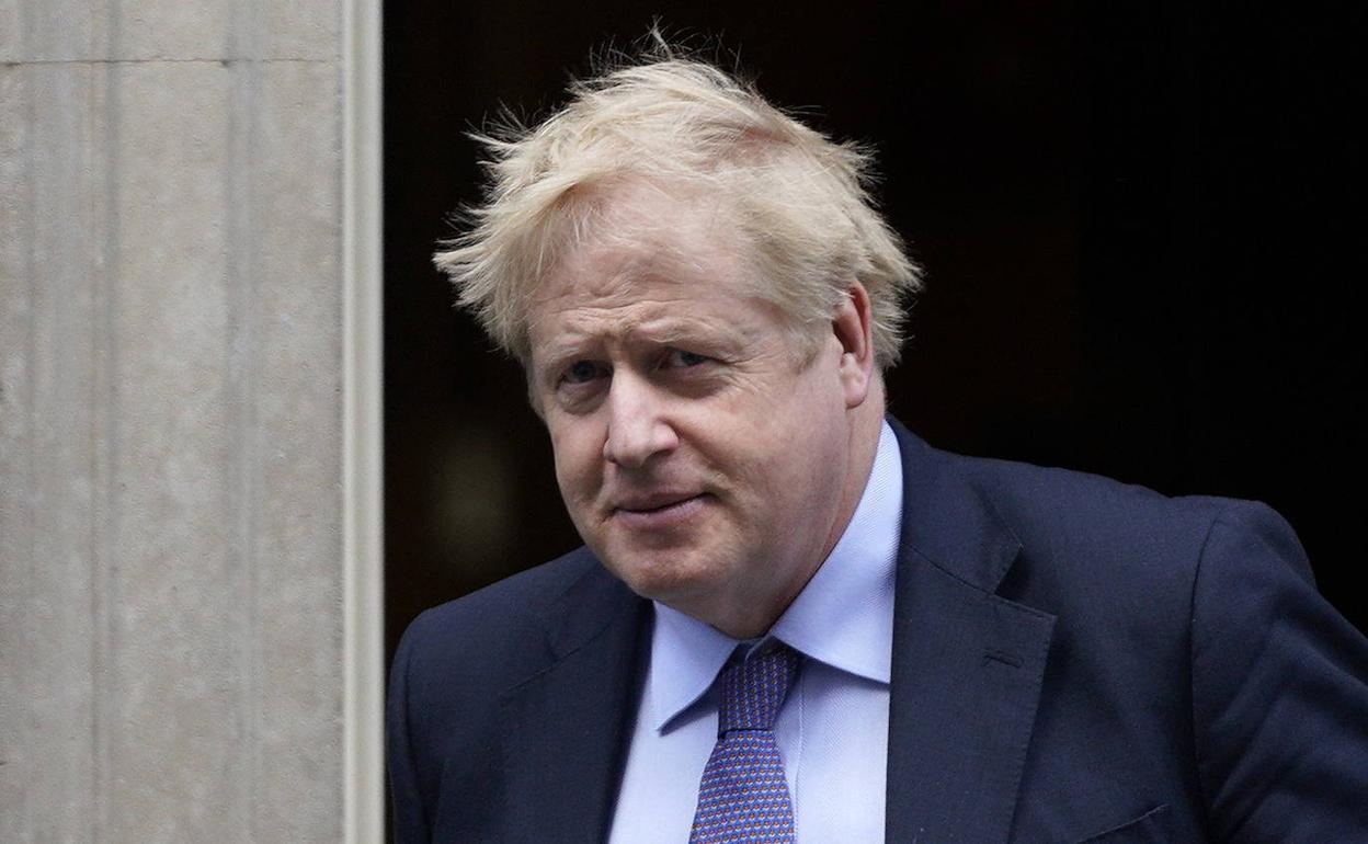 El primer ministro Boris Johnson. 