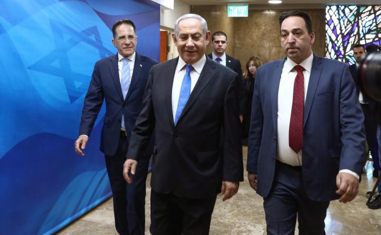 El primer ministro israelí Benjamin Netanyahu 