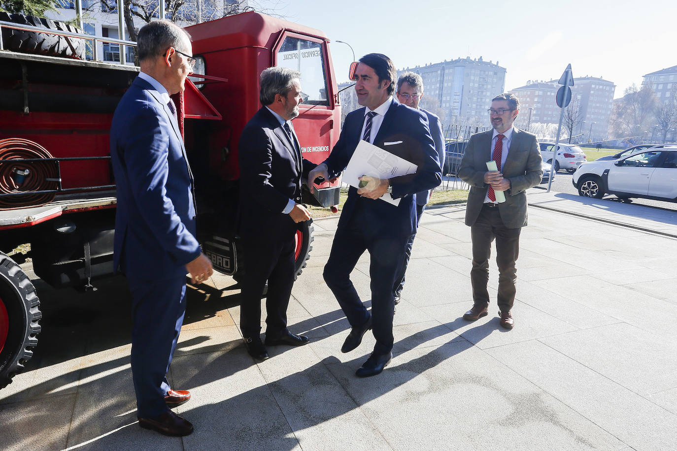 Fotos: El consejero de Fomento y Medio Ambiente presenta la campaña &#039;Yo me enchufo a la prevención de los incendios forestales&#039;