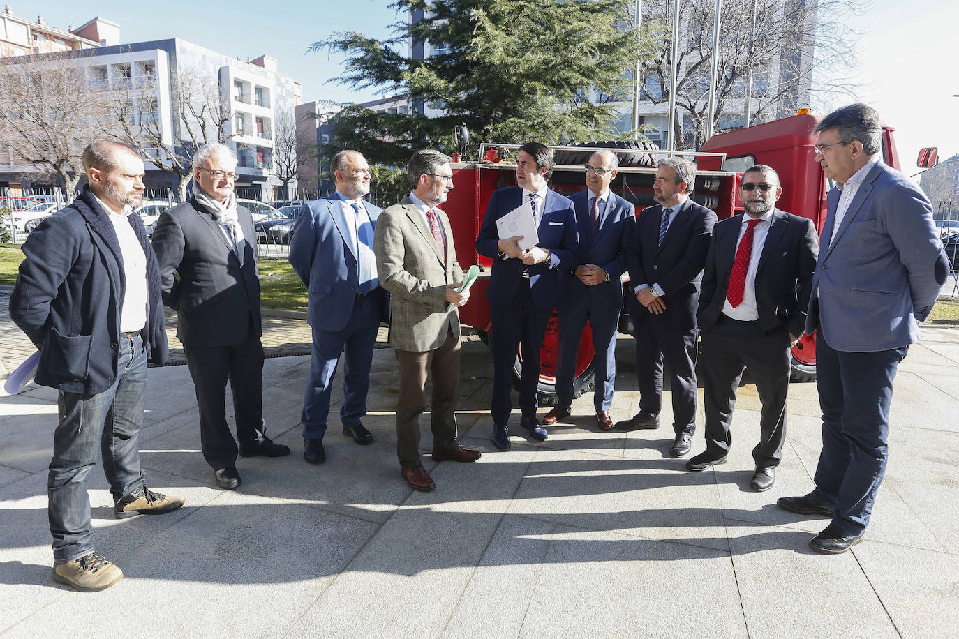 Fotos: El consejero de Fomento y Medio Ambiente presenta la campaña &#039;Yo me enchufo a la prevención de los incendios forestales&#039;