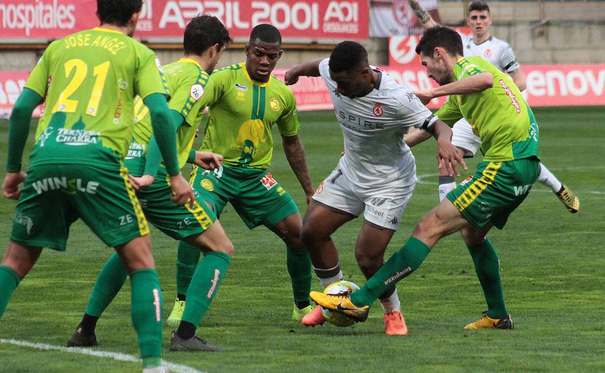 Kawaya, en el partido ante Unionistas.