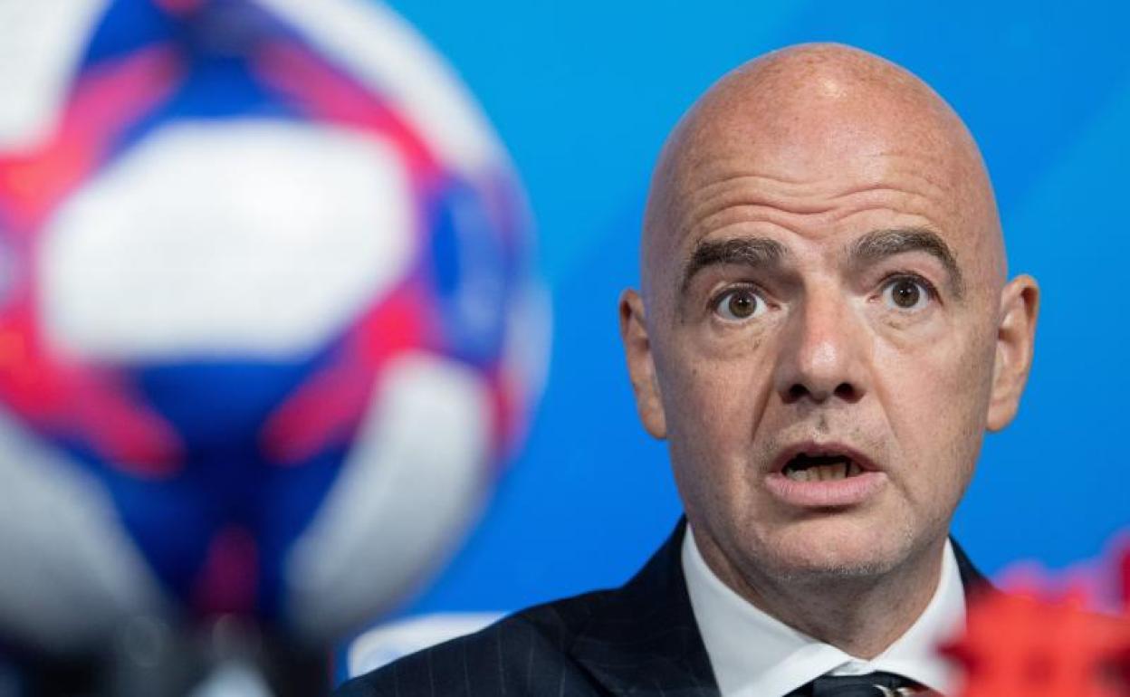 Gianni Infantino, presidente de la FIFA.