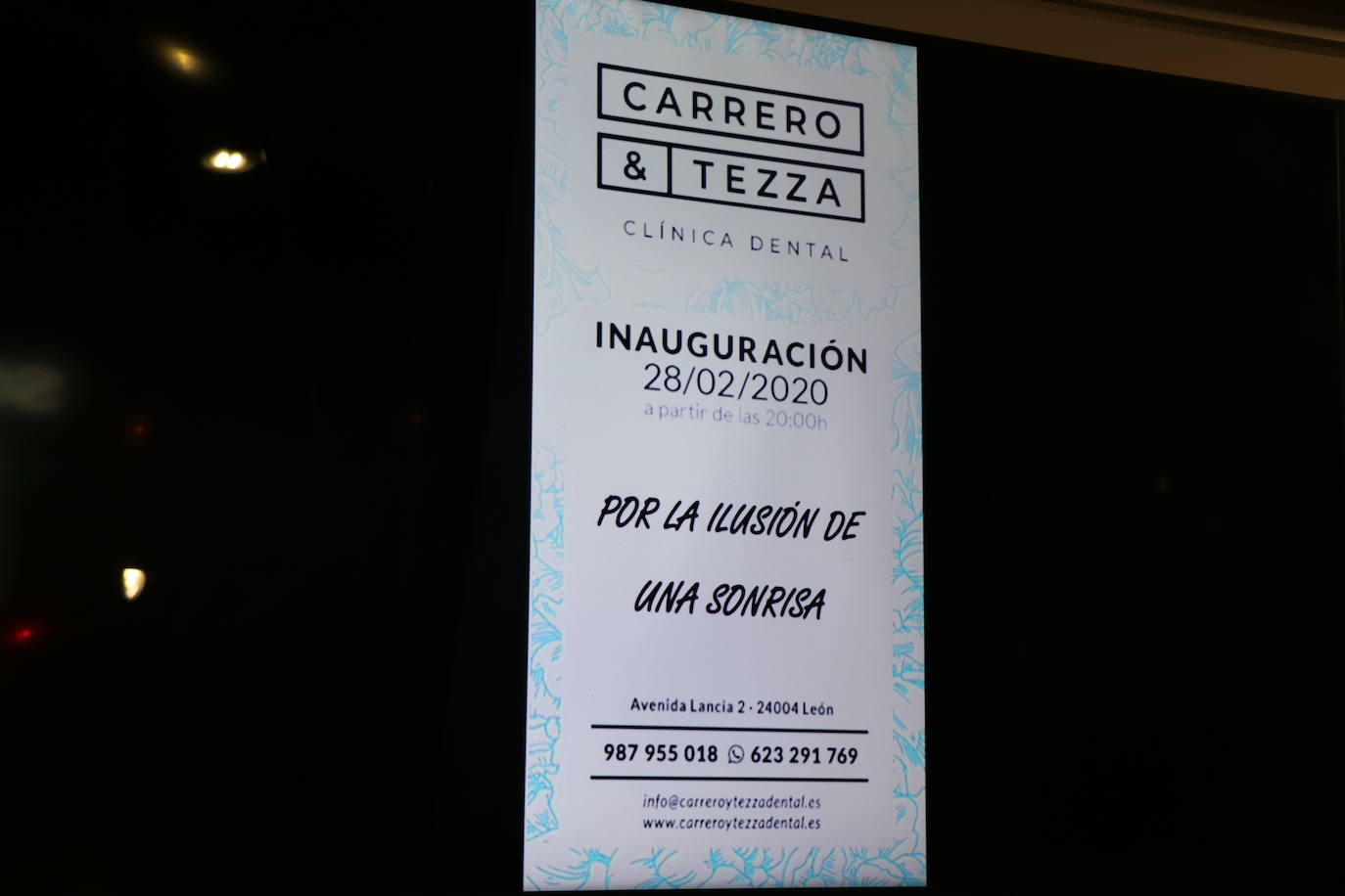 Un instante de la inauguración.