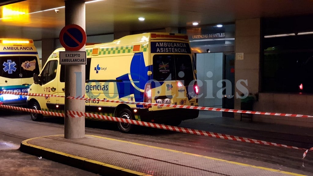 LLegada del paciente al servicio de urgencias del hospital de León