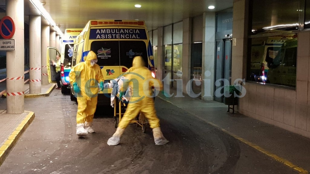 LLegada del paciente al servicio de urgencias del hospital de León