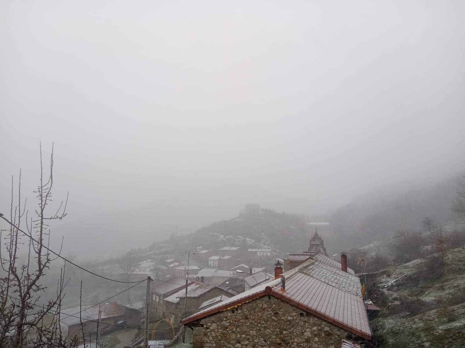 La nieve vuelve a León