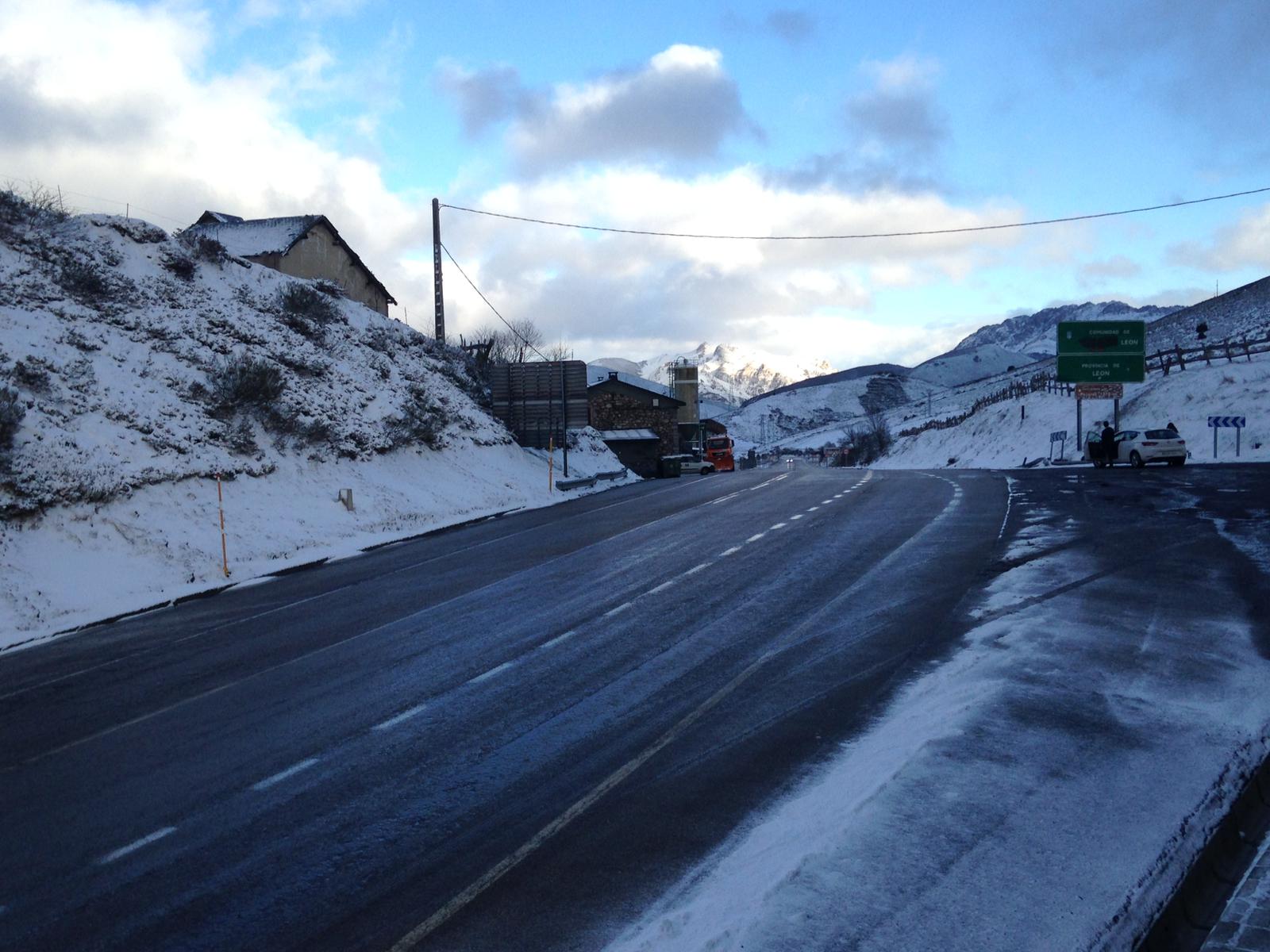 La nieve vuelve a León