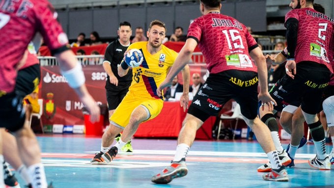 Fotos: Las imágenes del Abanca Ademar-Barça de la Copa del Rey