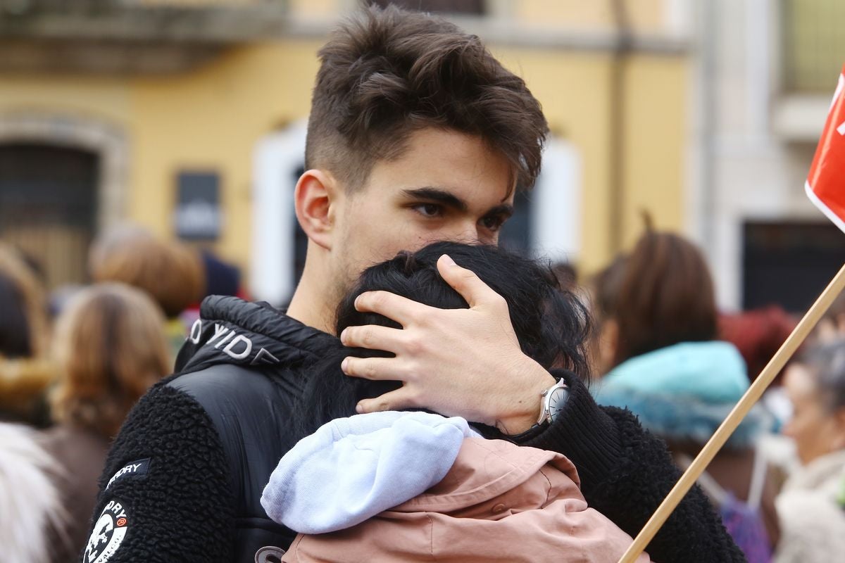 Manifestación en Ponferrada con motivo del Día Internacional de la Mujer