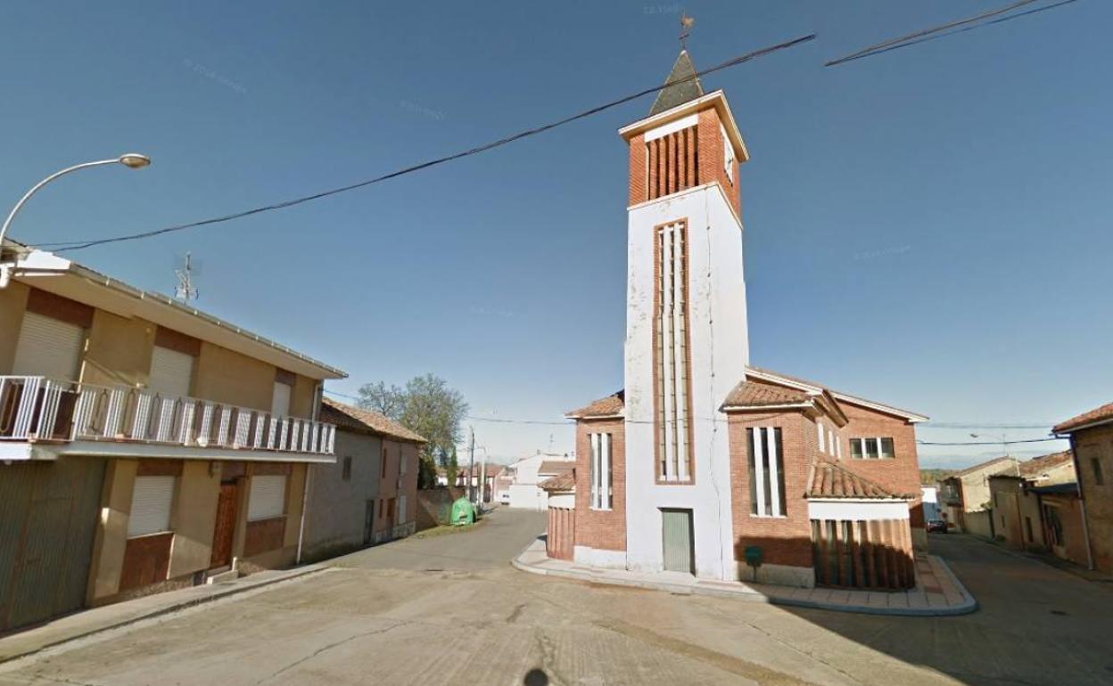 Imagen de la iglesia de la localidad. 