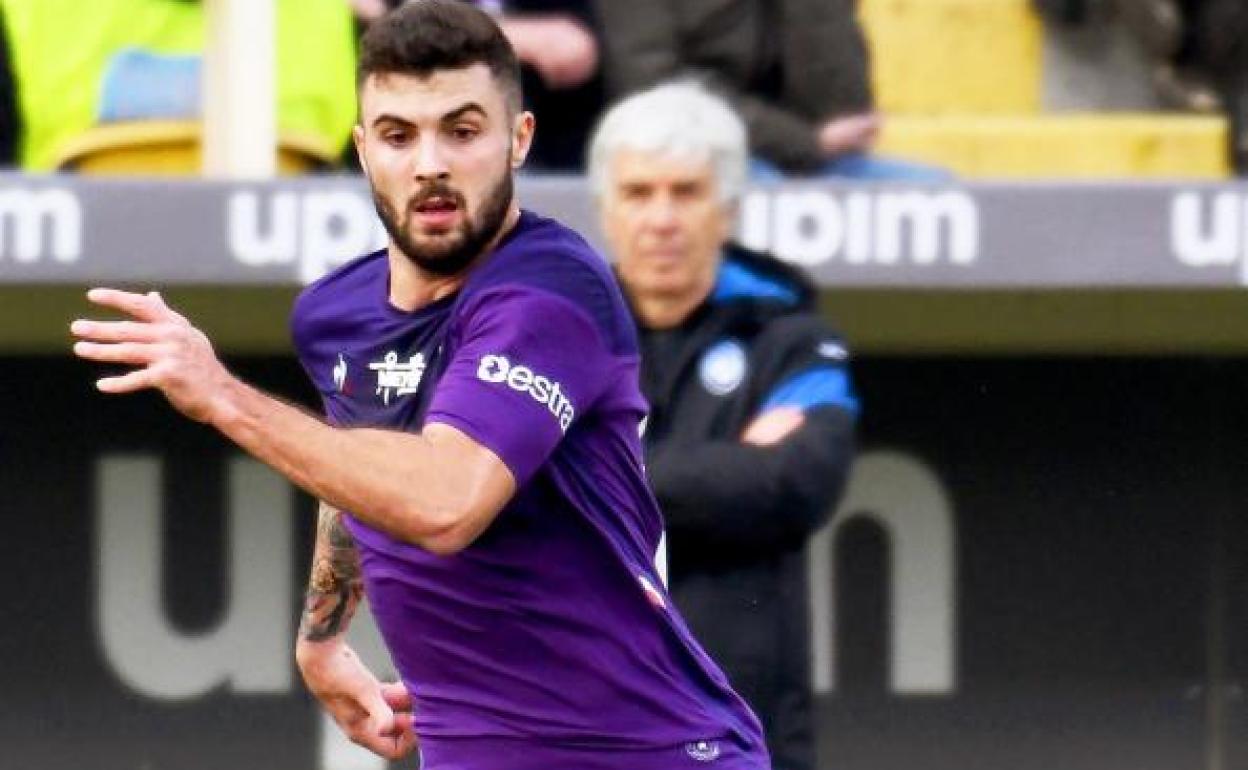 Patrick Cutrone, futbolista de la Fiorentina. 