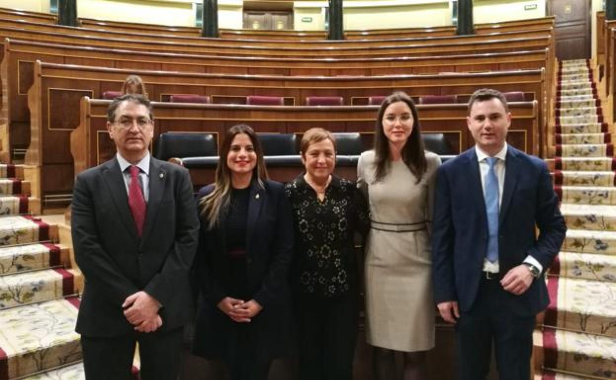 Algunos de los responsables políticos del PSOE de León.