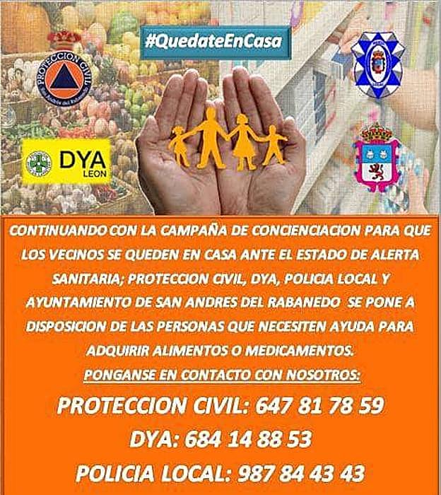 Imagen de la campaña de ayuda a domicilio
