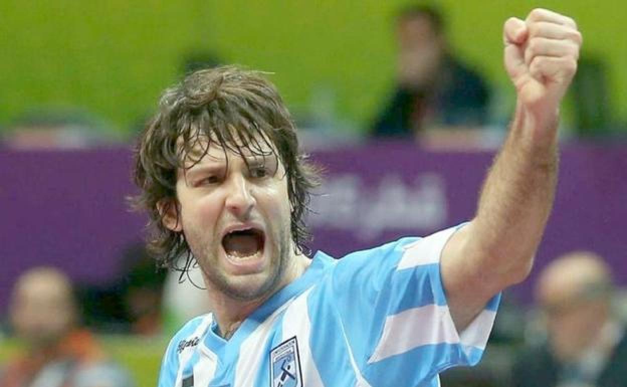 Gonzalo Carou, con Argentina.