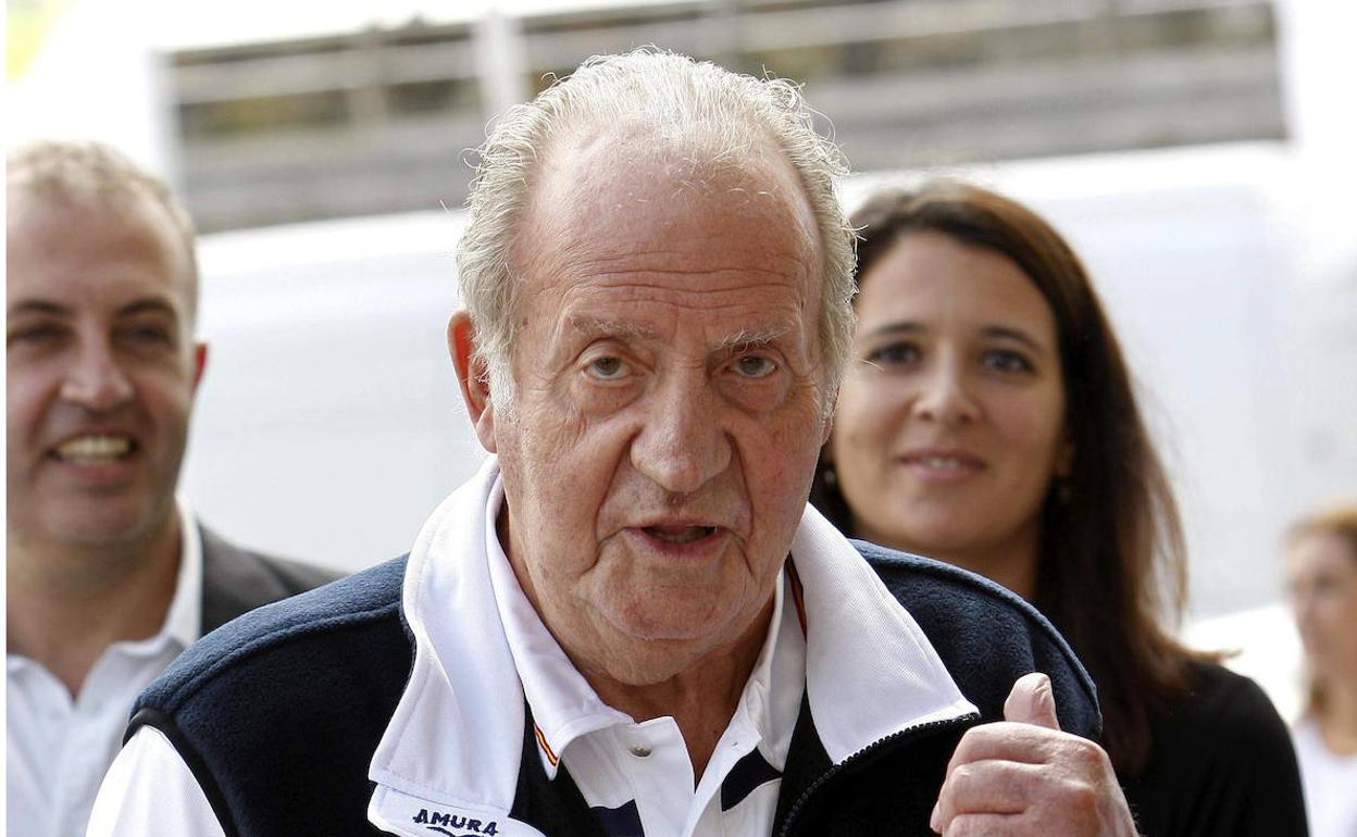 El rey Juan Carlos I.