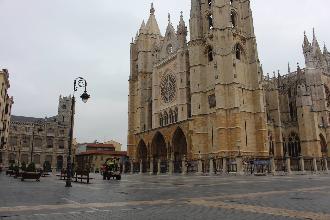 Fotos: León llega al día 20 de aislamiento