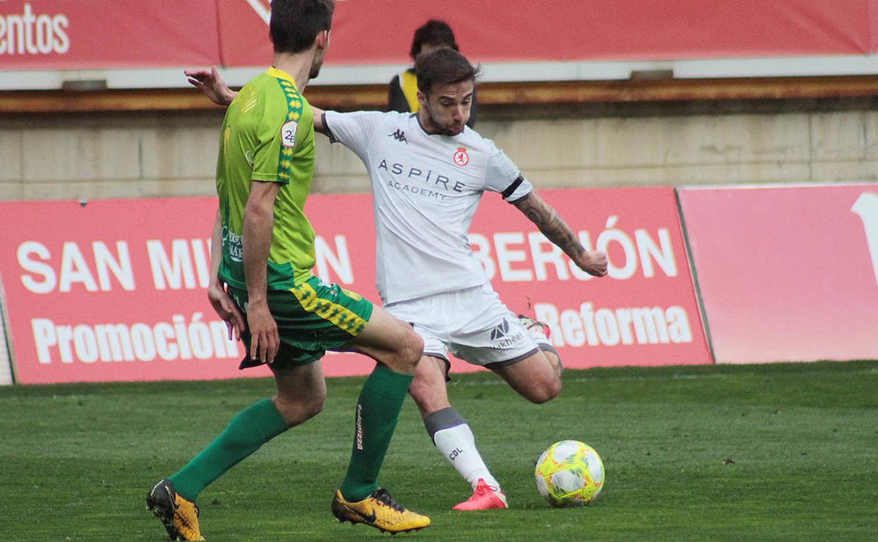 Sergio Marcos, en un partido con la Cultural.