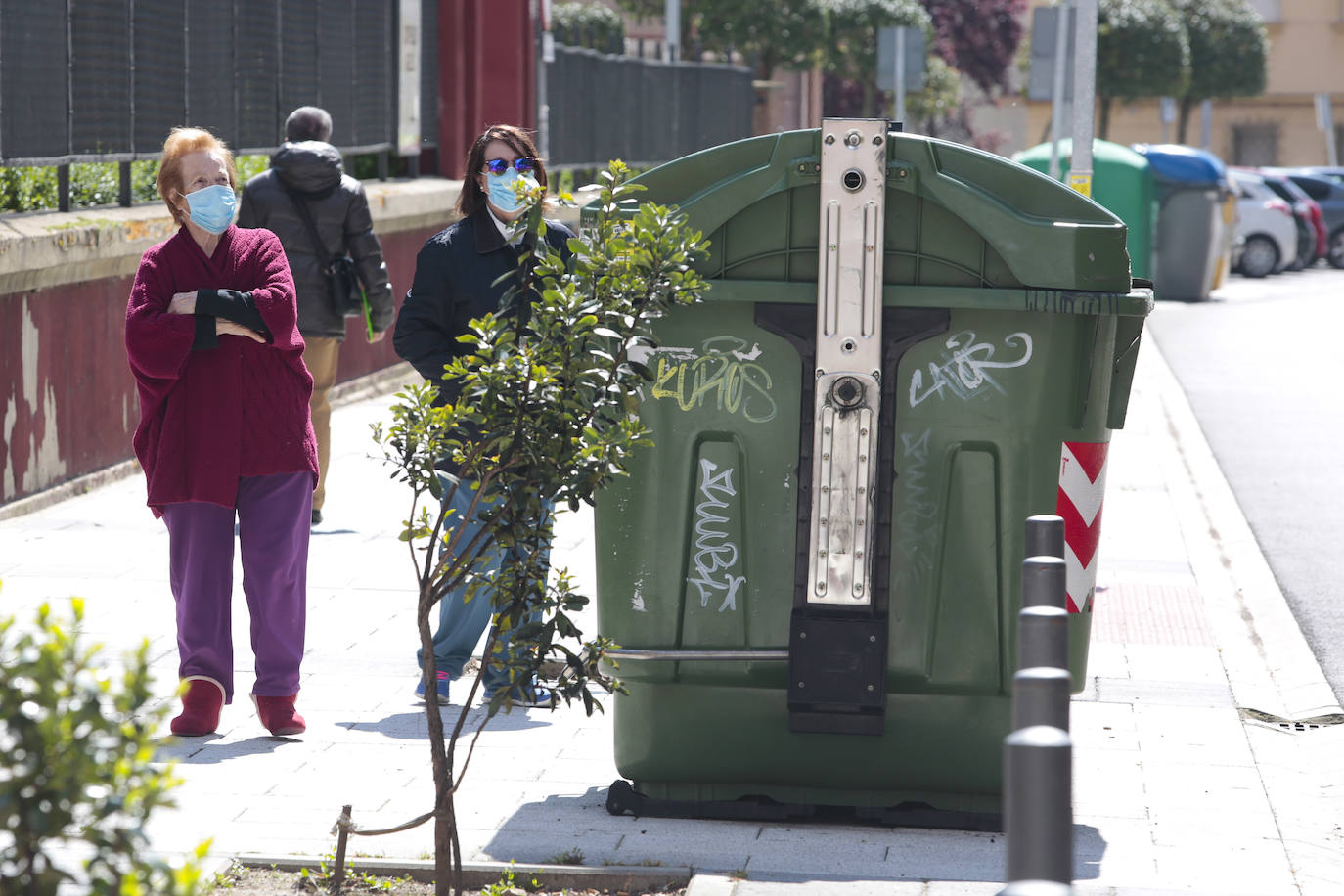 Incendio en la calle Astorga.
