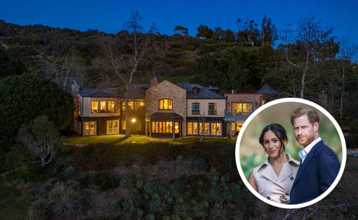 Mudanza. Meghan y Enrique buscan casa cerca de Los Ángeles.