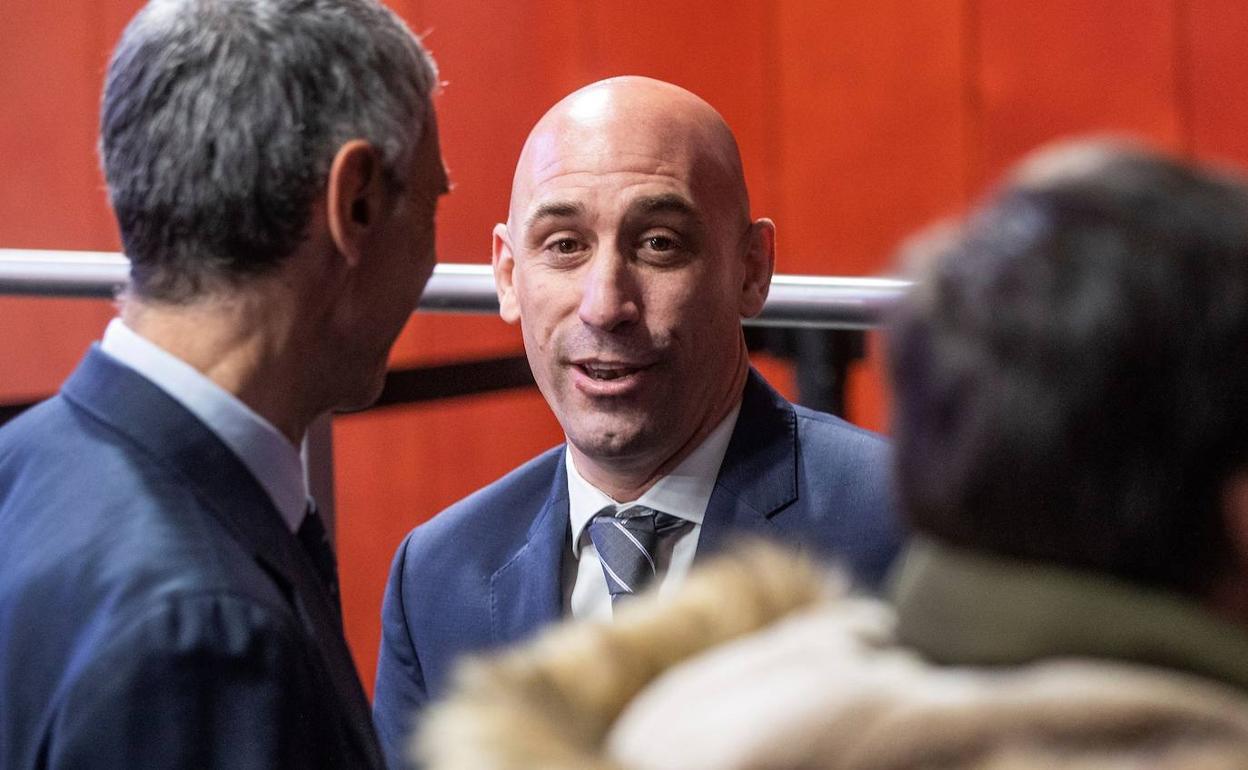 Luis Rubiales, presidente de la RFEF.