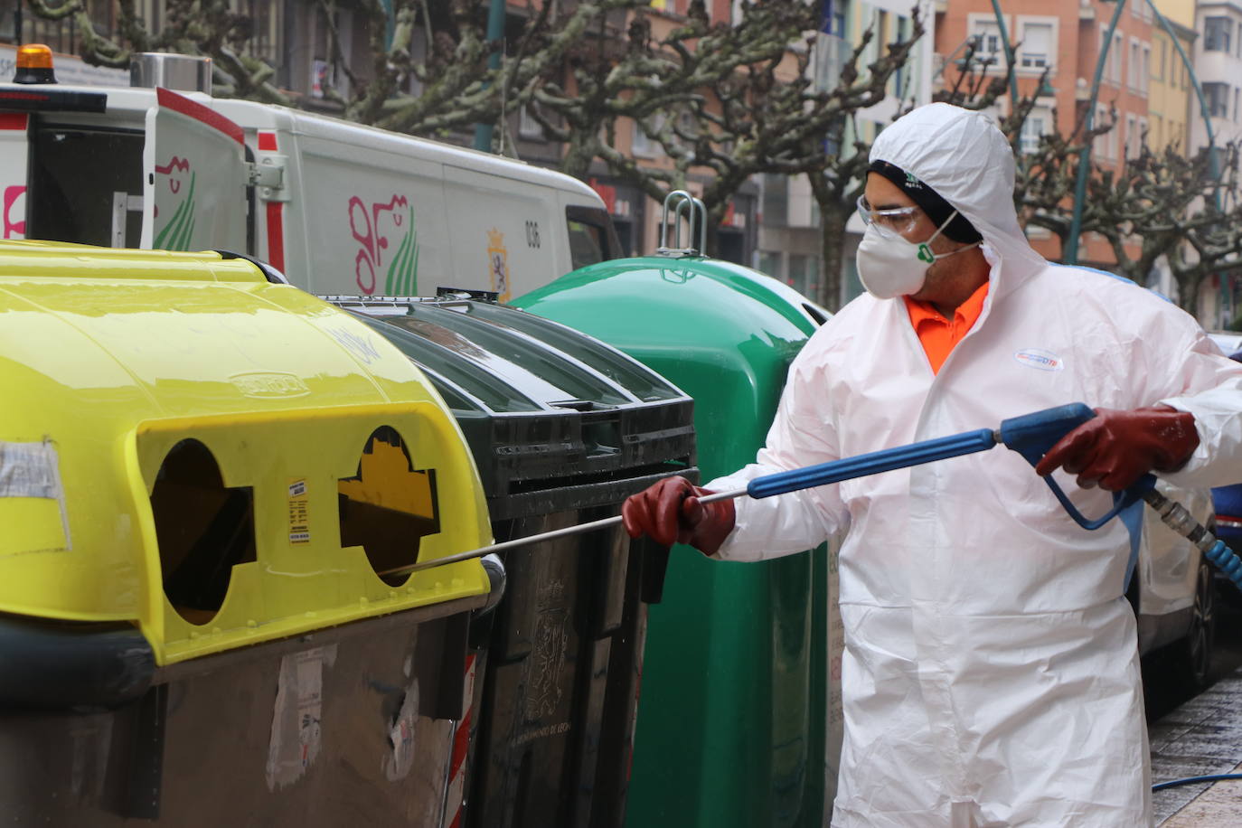 Fotos: #Héroesdehoy | Servicio Limpieza Ayuntamiento de León