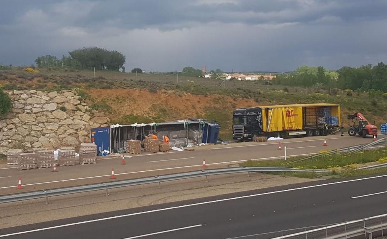 Imagen del lugar del accidente.