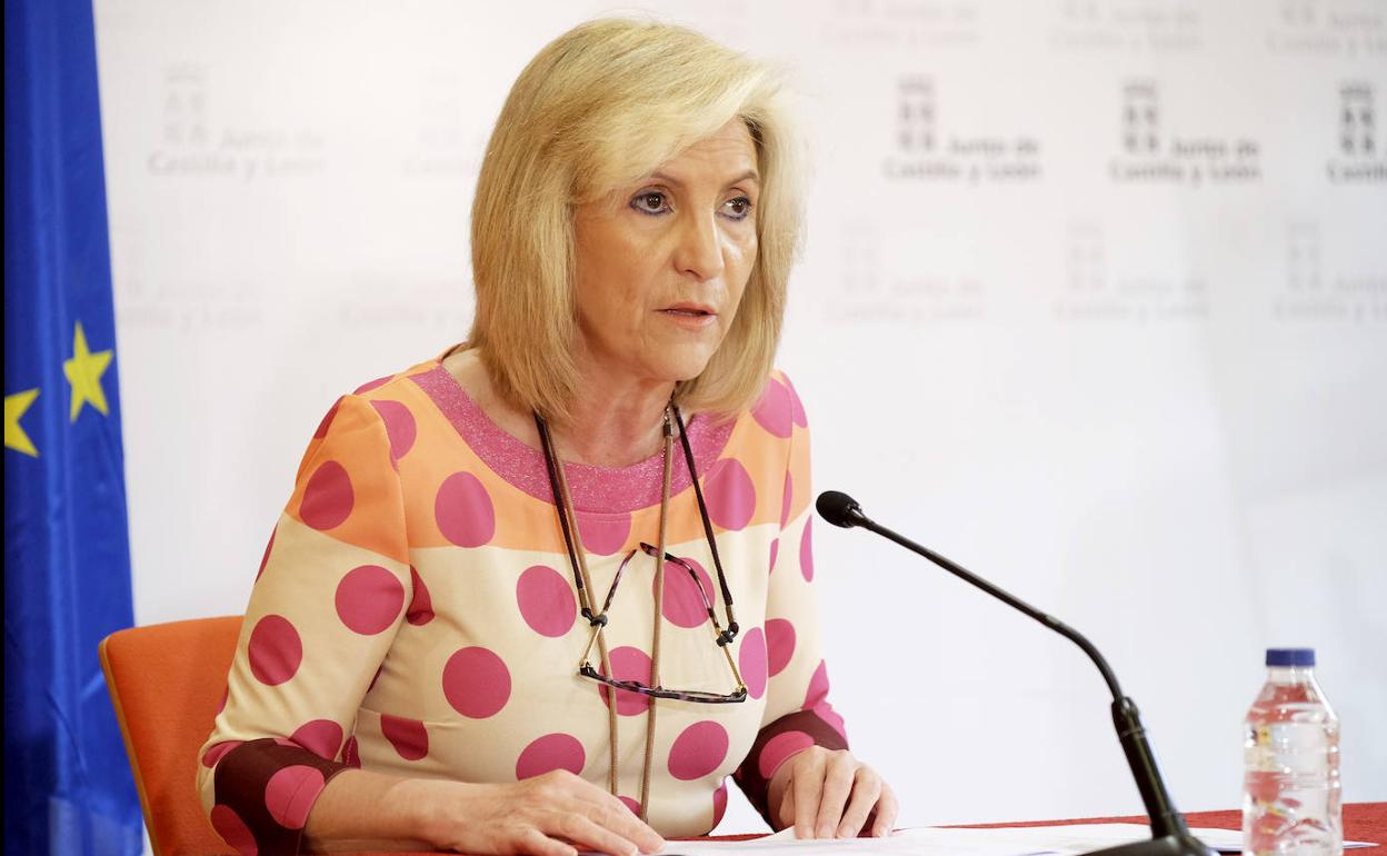Verónica Casado, consejera de Sanidad. 