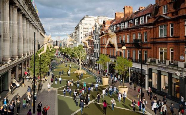 Un Ordoño a imagen y semejanza de la Oxford Street de Londres