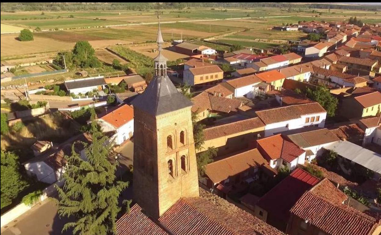 Vista aérea de Fresno de la Vega