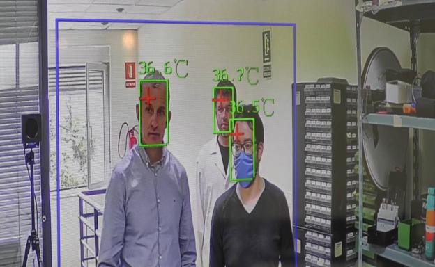 Imagen principal - Diferentes fases en la detección de febrícula.