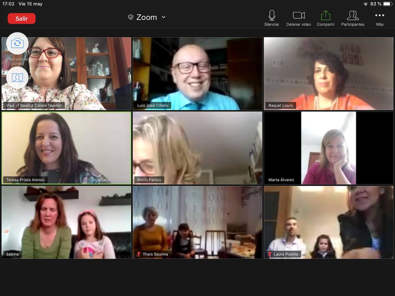 Los alumnos de Infantil del Colegio Peñacorada disfrutaron de la celebración de su salto a Primaria en una ceremonia única gracias a los medios telemáticos. 