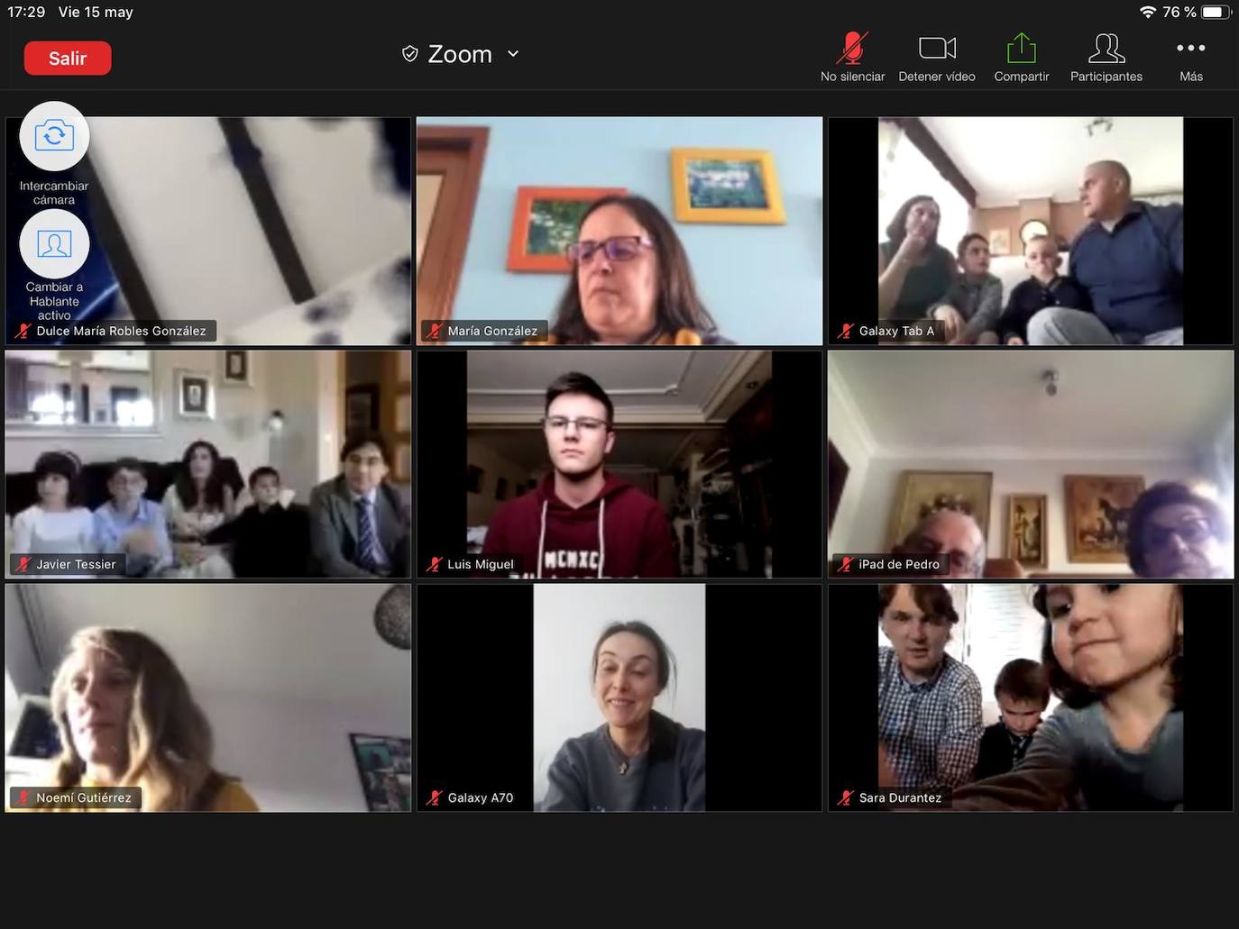 Los alumnos de Infantil del Colegio Peñacorada disfrutaron de la celebración de su salto a Primaria en una ceremonia única gracias a los medios telemáticos. 