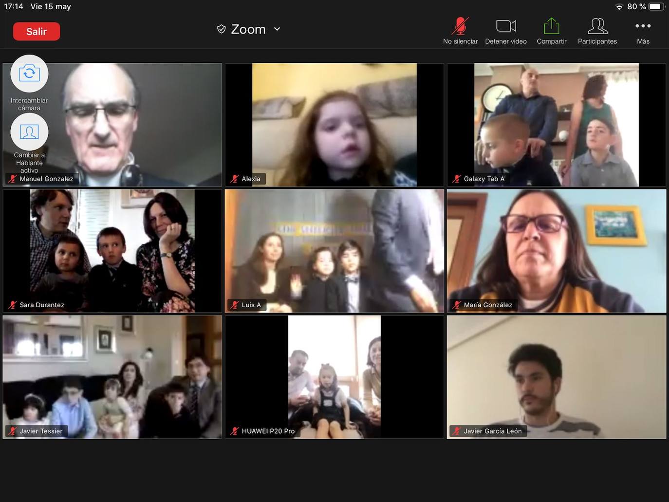 Los alumnos de Infantil del Colegio Peñacorada disfrutaron de la celebración de su salto a Primaria en una ceremonia única gracias a los medios telemáticos. 