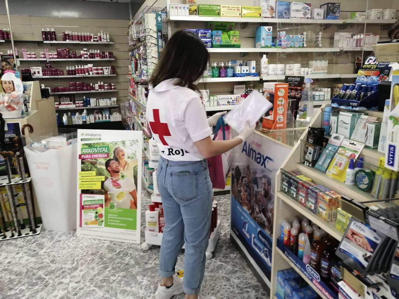 Fotos: Trabajos de Cruz Roja