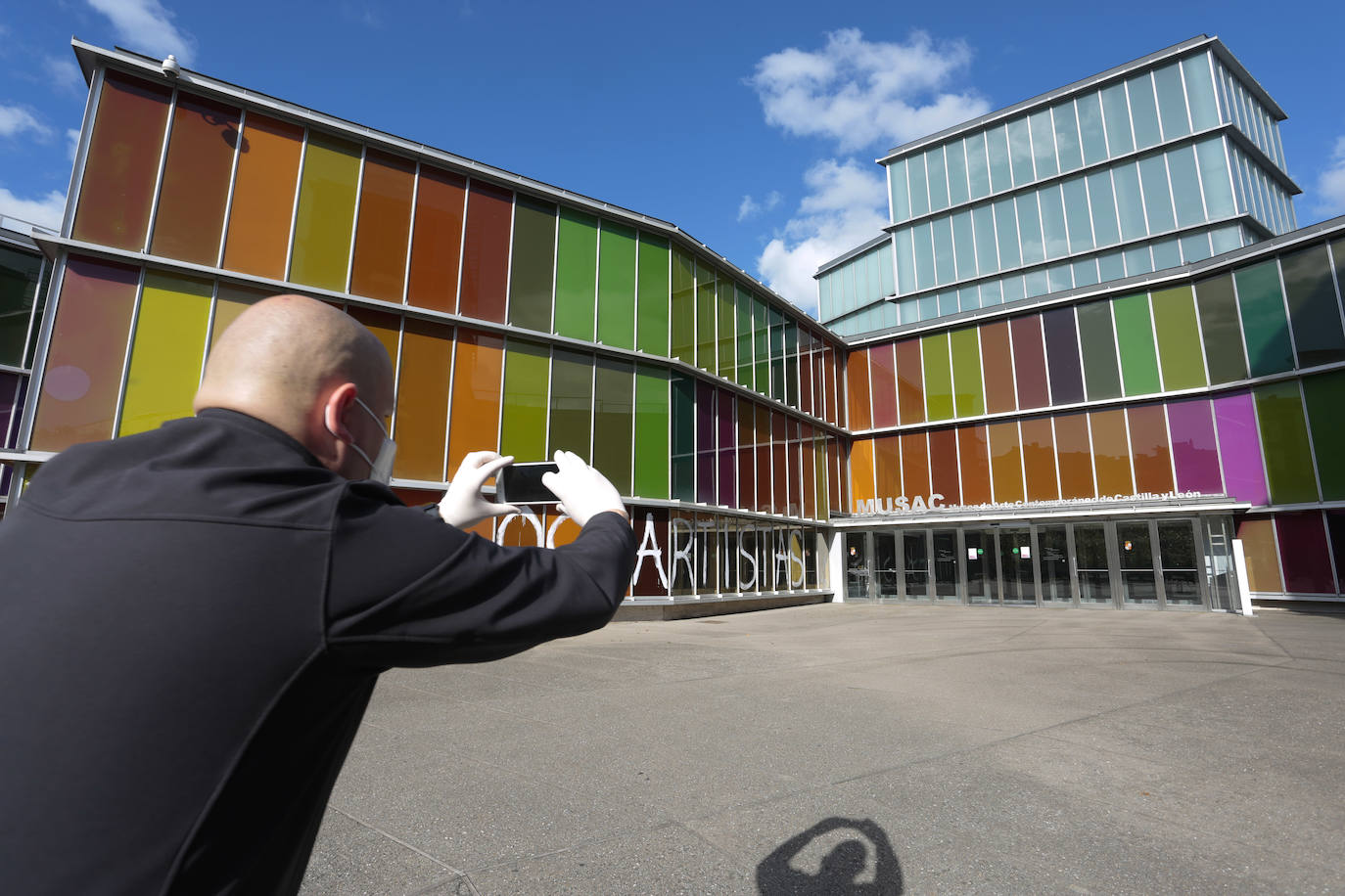 Fotos: El Musac, durante la cuarentena