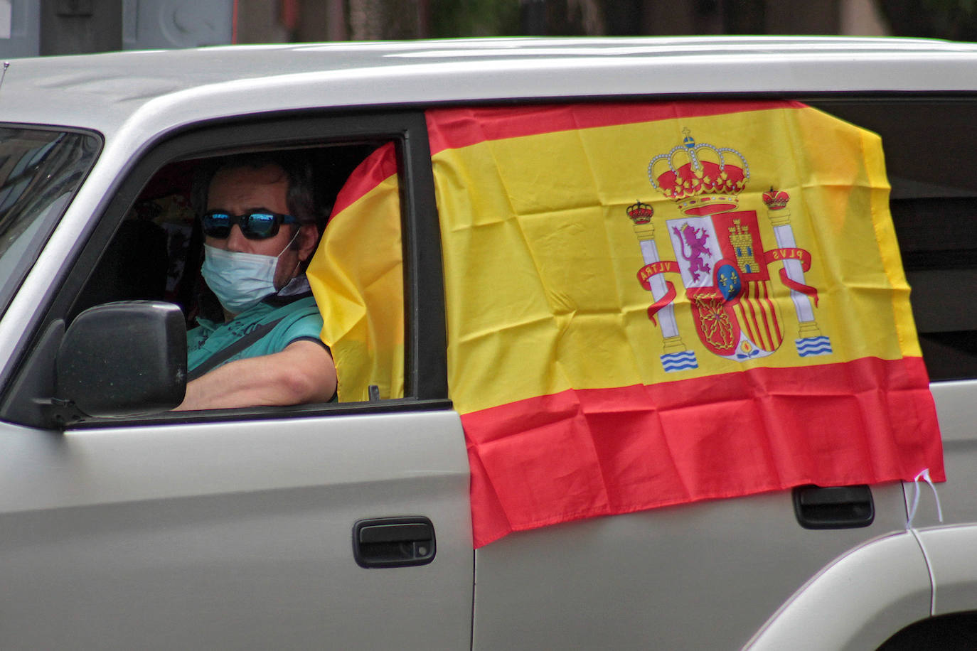 El fotoperiodista Peio García ofrece su visión de la marcha que ha recorrido León.