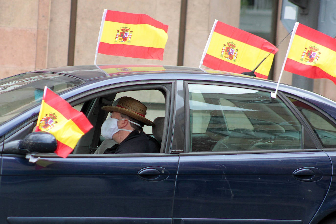 El fotoperiodista Peio García ofrece su visión de la marcha que ha recorrido León.