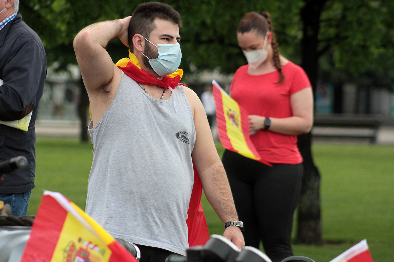 El fotoperiodista Peio García ofrece su visión de la marcha que ha recorrido León.