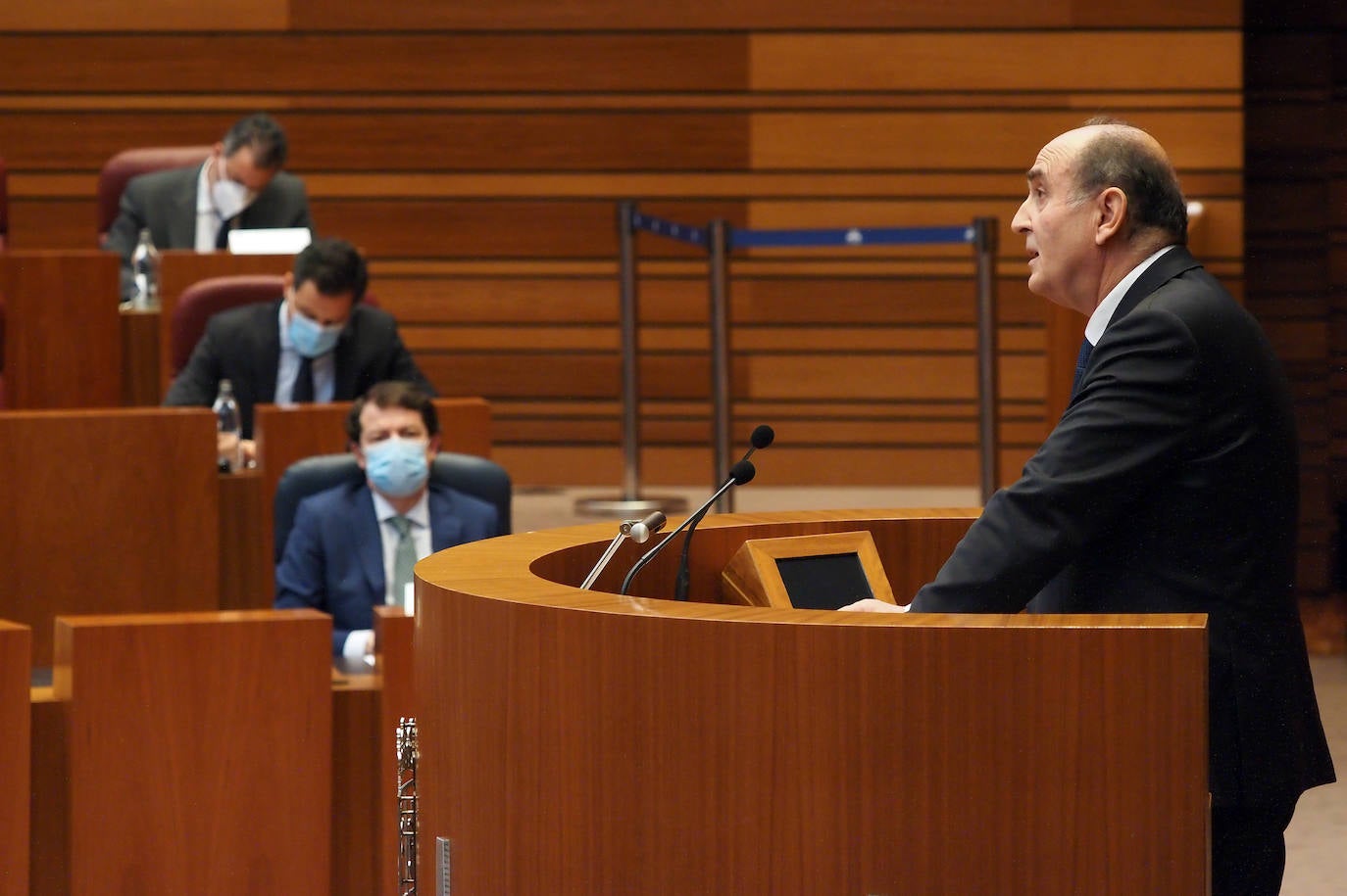 Pleno de las Cortes para la presentación del Informe Anual del Procurador del Común de Castilla y León correspondiente al año 2019.