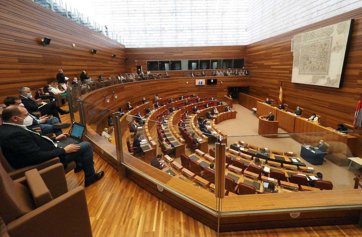 Pleno de las Cortes para la presentación del Informe Anual del Procurador del Común de Castilla y León correspondiente al año 2019.