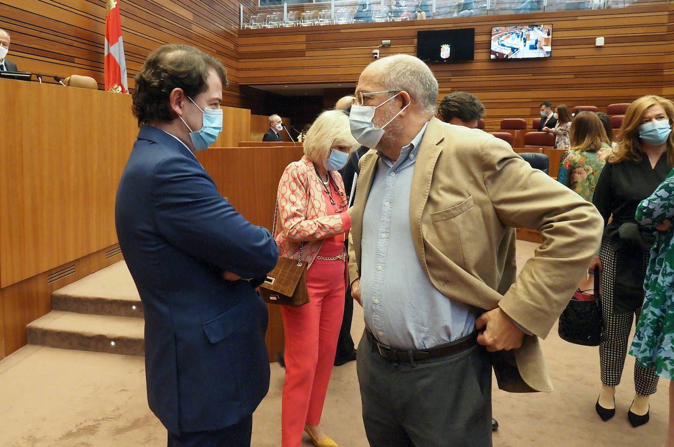 Pleno de las Cortes para la presentación del Informe Anual del Procurador del Común de Castilla y León correspondiente al año 2019.