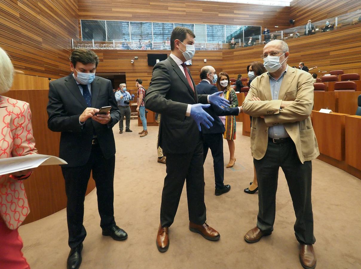 Pleno de las Cortes para la presentación del Informe Anual del Procurador del Común de Castilla y León correspondiente al año 2019.