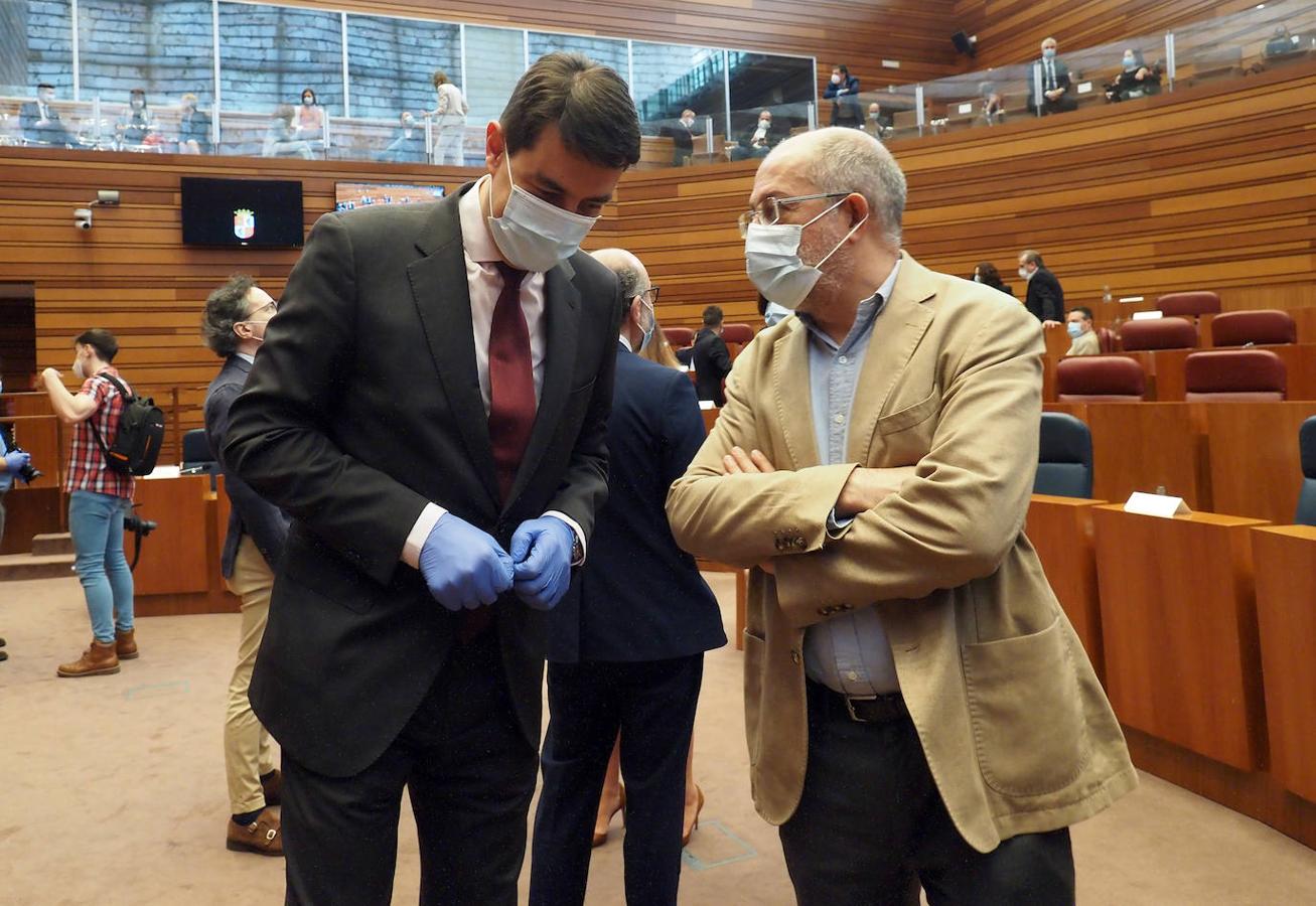 Pleno de las Cortes para la presentación del Informe Anual del Procurador del Común de Castilla y León correspondiente al año 2019.