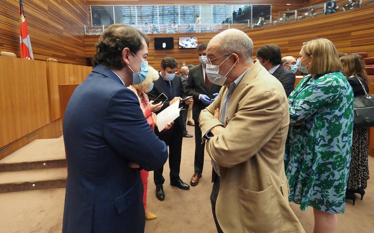 Pleno de las Cortes para la presentación del Informe Anual del Procurador del Común de Castilla y León correspondiente al año 2019.