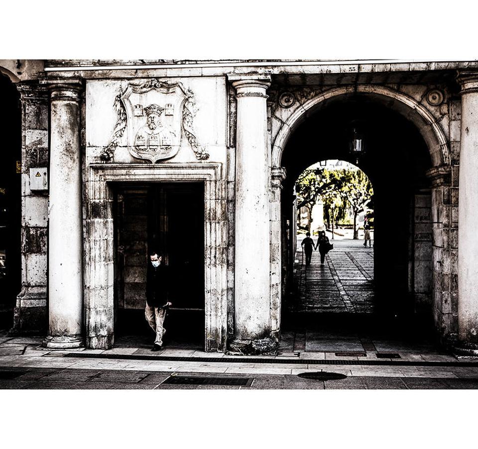 Una de las fotografías tomadas por el fotógrafo leonés