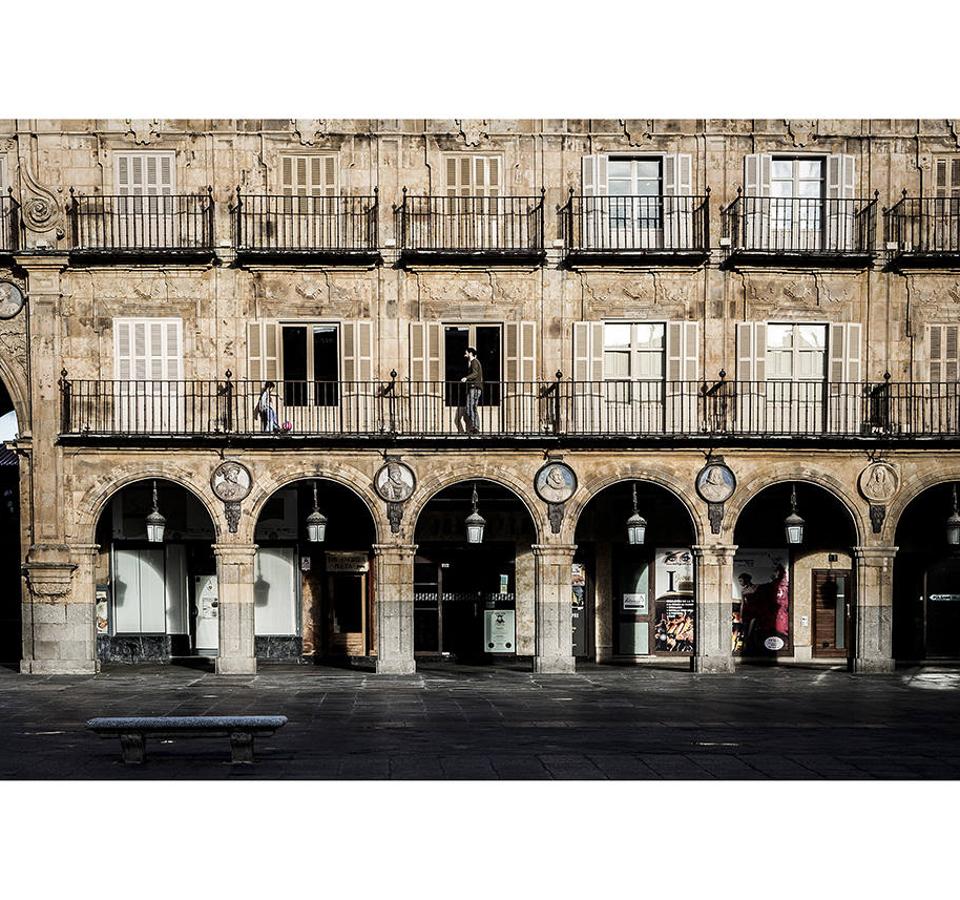 Una de las fotografías tomadas por el fotógrafo leonés