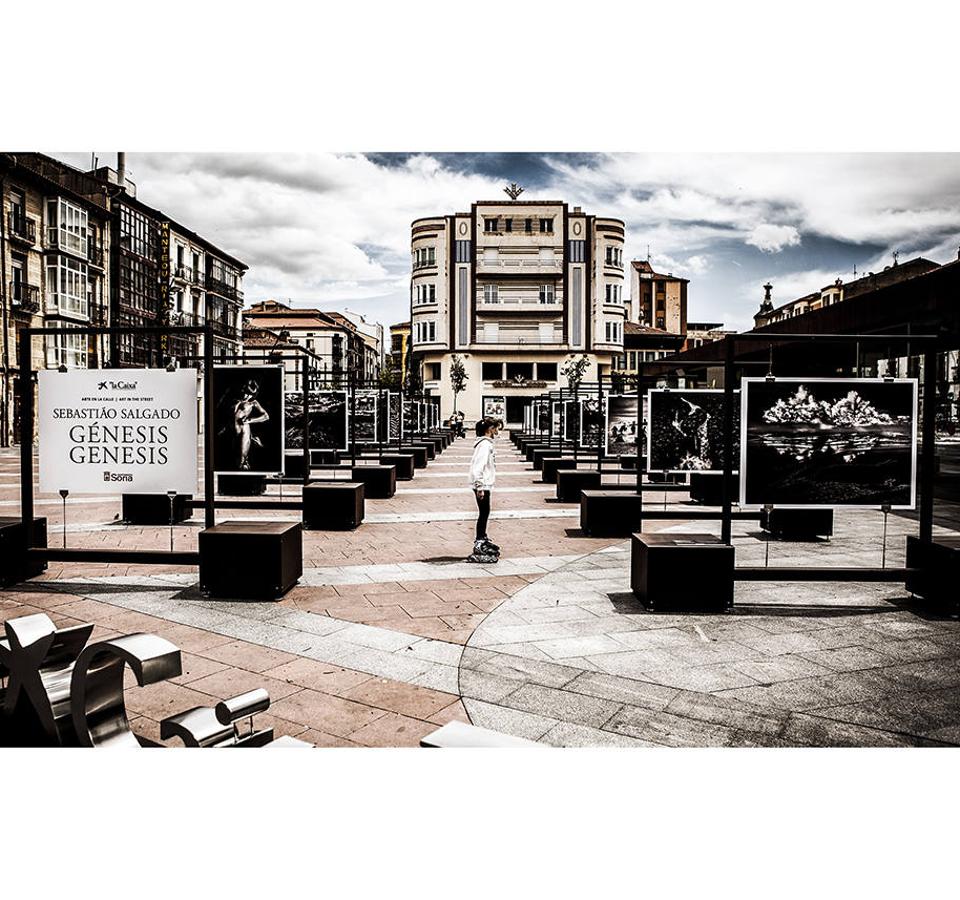 Una de las fotografías tomadas por el fotógrafo leonés