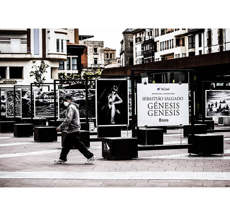 Una de las fotografías tomadas por el fotógrafo leonés