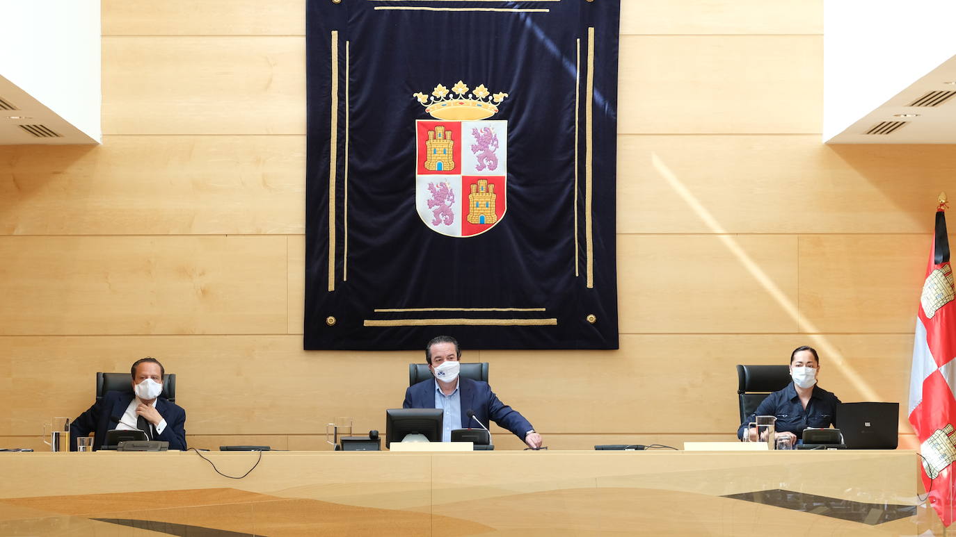 Pleno del Consejo de Cuentas de Castilla y León.