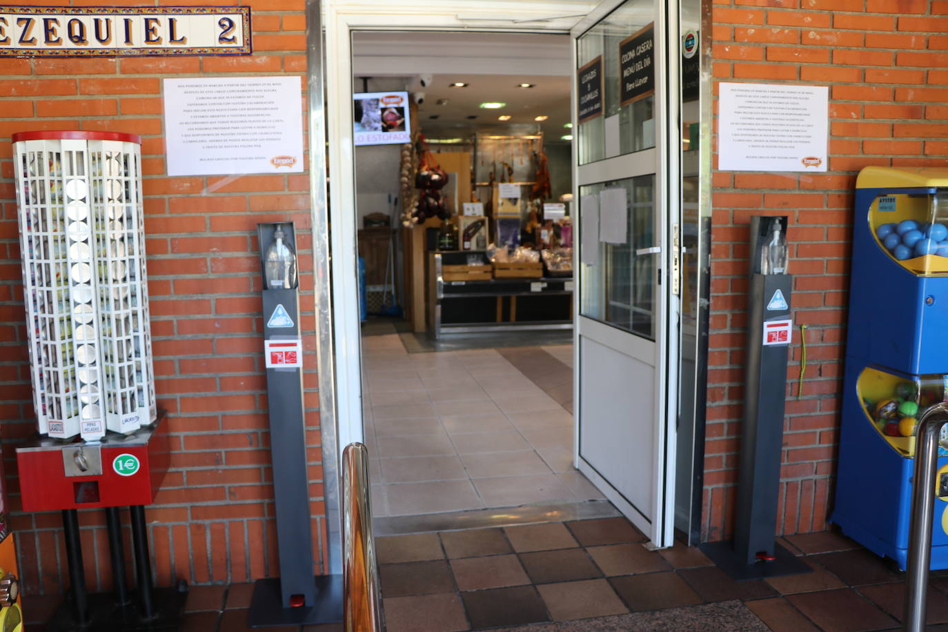 El restaurante ha abierto sus puertas con todas las medidas necesarias. 